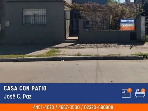 Casa en Venta en Jose Clemente Paz, Partido de José C. Paz