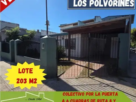 Casa en Venta en Los Polvorines, Partido de Malvinas Argentinas