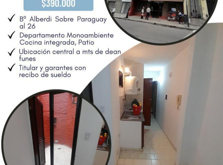 Departamento · 30m² · 1 Ambiente