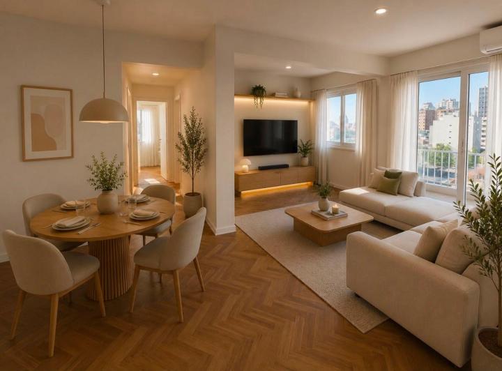 Departamento · 61m² · 3 Ambientes