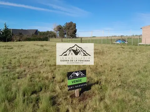 Terreno en Venta en Sierra de la Ventana, Partido de Tornquist