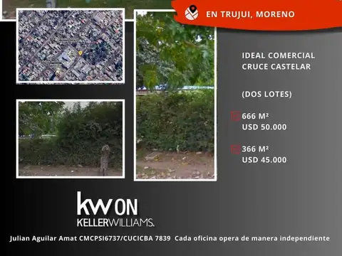 Terreno en Venta en Trujui, Partido de Moreno