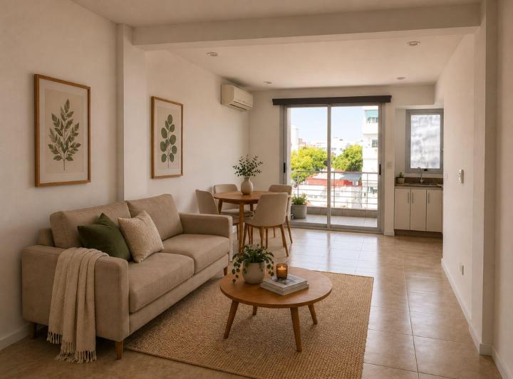 Departamento · 36m² · 2 Ambientes · 1 Cochera