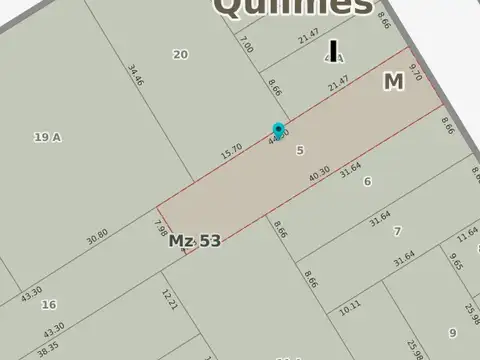 Terreno en Venta en Quilmes, Partido de Quilmes