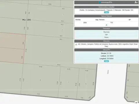 Terreno en Venta en Campana, Partido de Campana