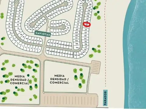 Terreno en Venta en Las Gaviotas, Mar Azul