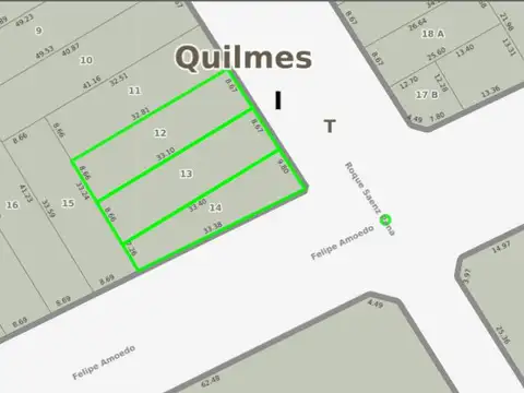 Terreno en Venta en Quilmes, Partido de Quilmes