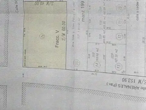 Terreno en Venta en Burzaco, Partido de Almirante Brown