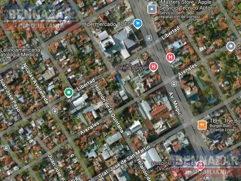 Terreno en Venta en Vicente López, Partido de Vicente López