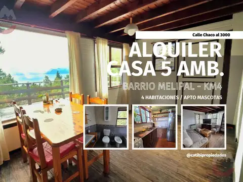 Casa en Alquiler en San Carlos de Bariloche, Bariloche