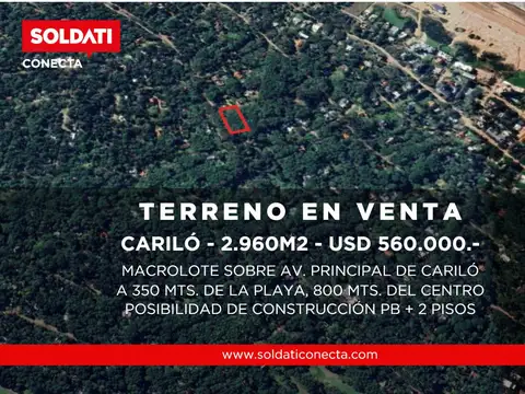 Terreno en Venta en Carilo, Partido de Pinamar