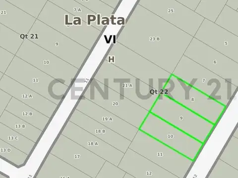 Terreno en Venta en City Bell, Partido de La Plata