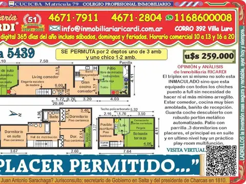 PH en Venta en Villa Luro, CABA