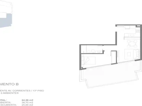 Departamento en Venta en Villa Crespo, CABA