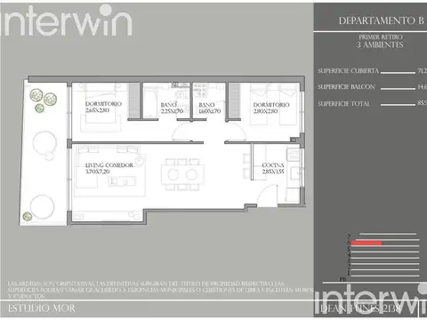 Departamento en Venta en Parque Patricios, CABA