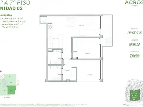 Departamento en Venta en Chacarita, CABA