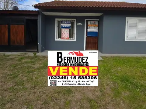 Casa en Venta en Mar del Tuyú, Partido de La Costa