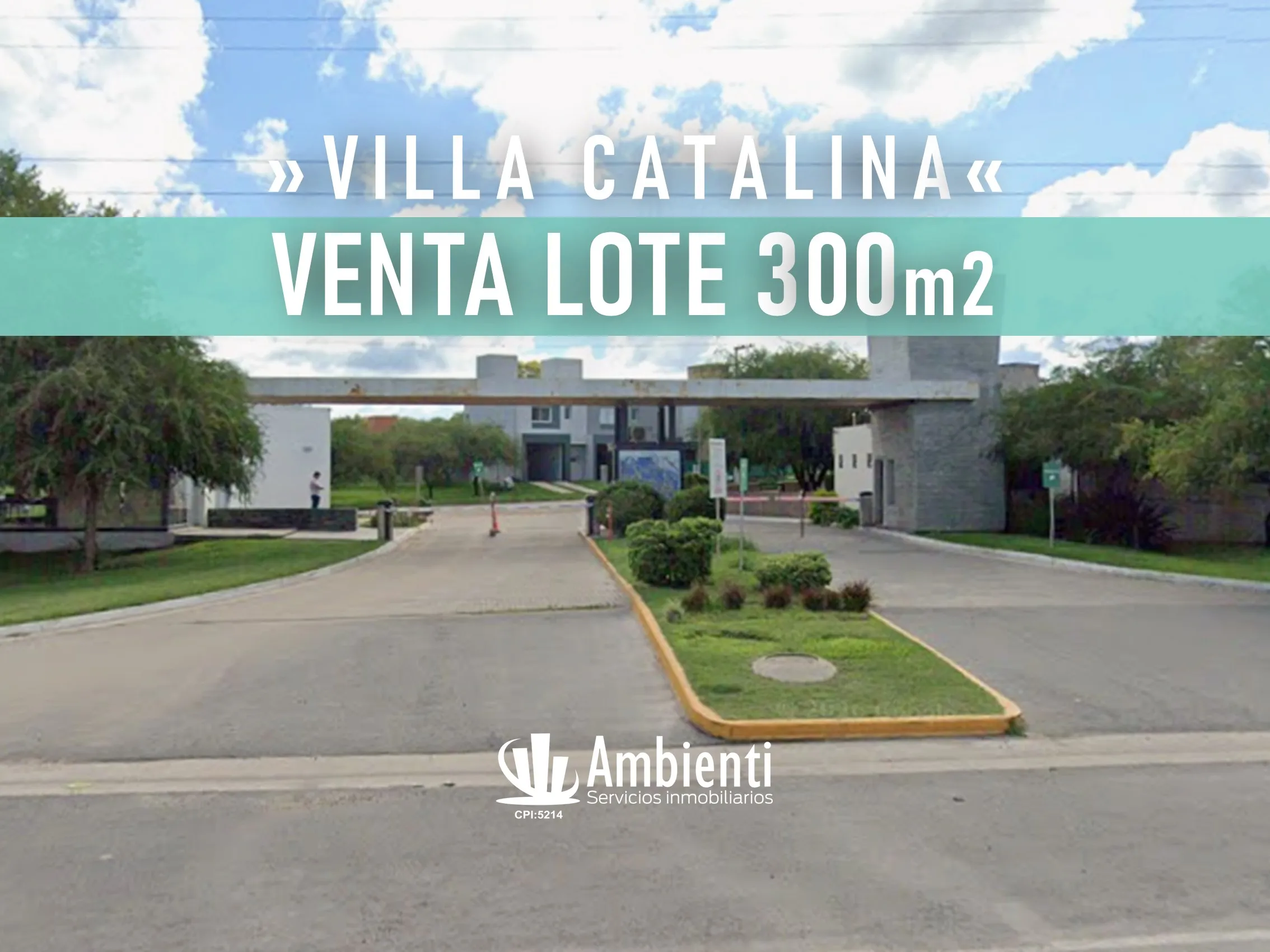 VENTA TERRENO ECO CATALINA - 300 m²