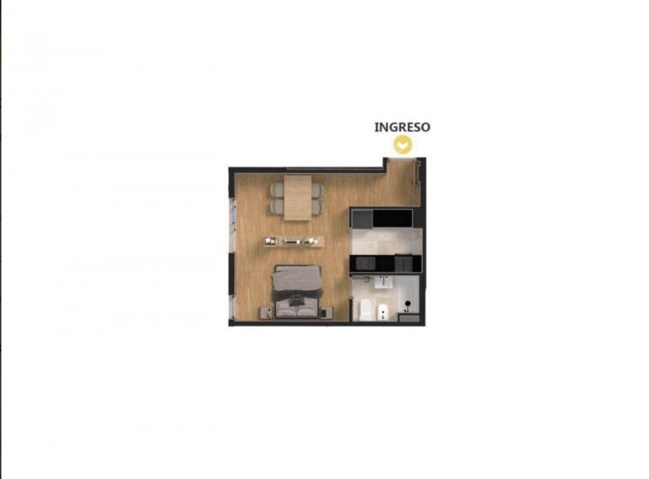 Departamento · 31m² · 1 Ambiente