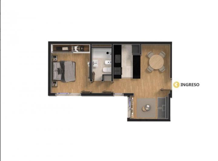 Departamento · 45m² · 2 Ambientes