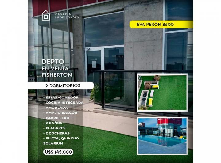 Departamento · 1m² · 4 Ambientes · 1 Cochera