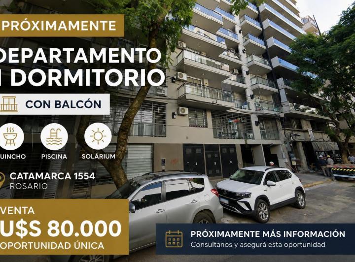 Departamento · 40m² · 2 Ambientes