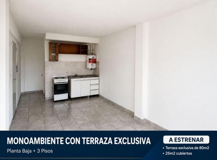 Departamento · 22m² · 1 Ambiente