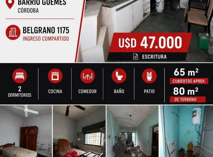 Departamento · 65m² · 4 Ambientes