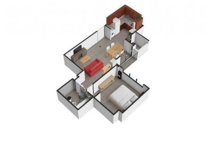 Departamento · 43m² · 2 Ambientes