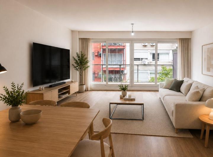 Departamento · 128m² · 3 Ambientes · 1 Cochera