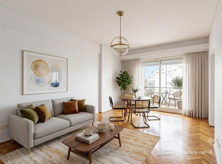 Departamento · 90m² · 4 Ambientes