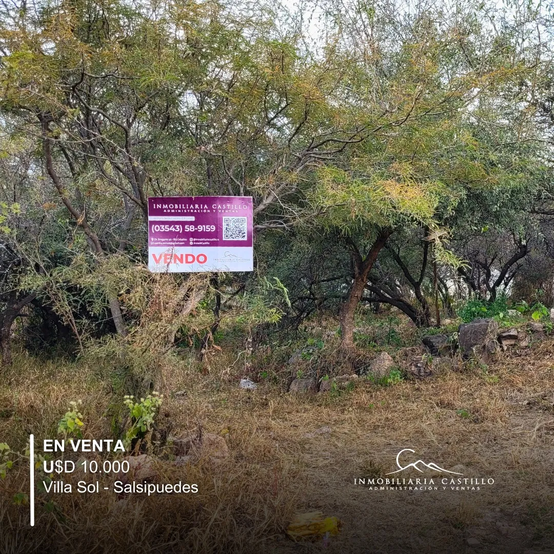 Venta de Terreno en Salsipuedes