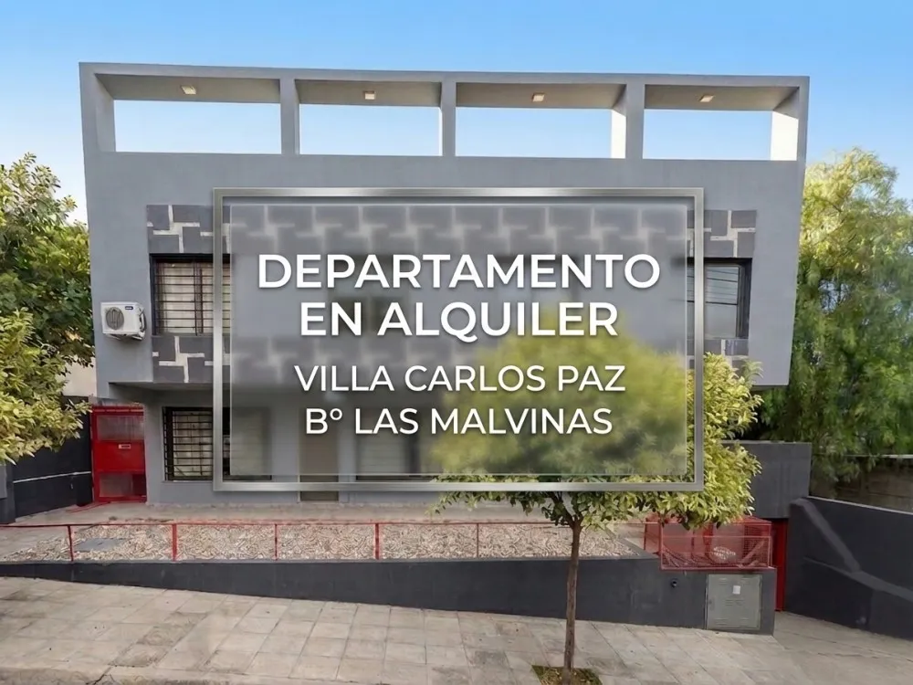 B° LAS MALVINAS – ALQUILER DEPARTAMENTO – 1 DORMITORIO