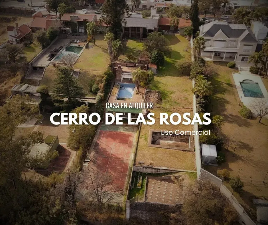 Alquiler Comercial. Casa En B° Cerro De Las Rosas.