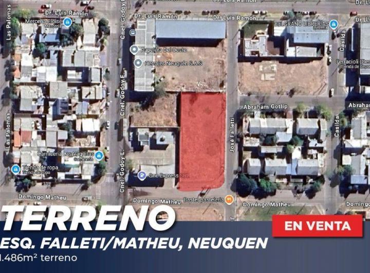 Terreno · 1486m²