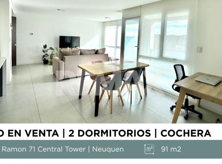 Departamento · 90m² · 3 Ambientes · 1 Cochera