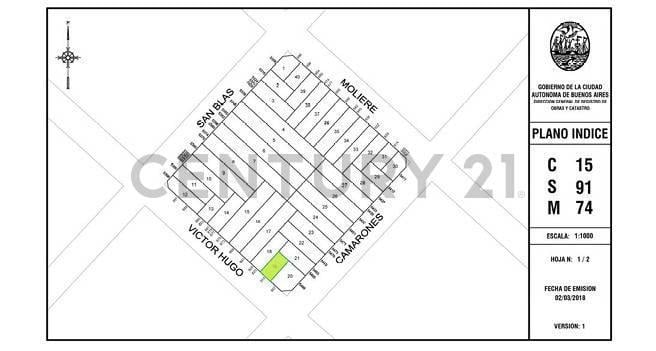 Terreno · 147m² · 4 Ambientes · 1 Cochera