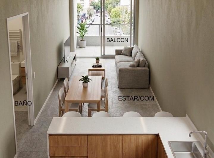 Departamento · 40m² · 2 Ambientes