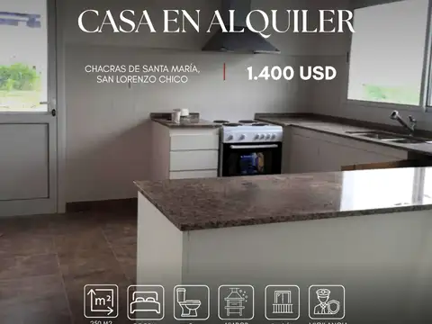 Casa en Alquiler en San Lorenzo Chico, San Lorenzo