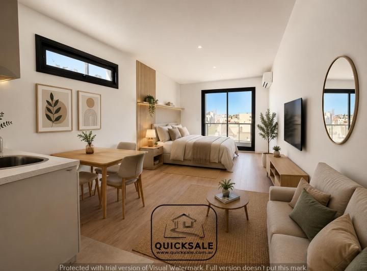 Departamento · 32m² · 1 Ambiente