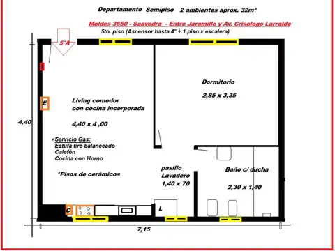 Departamento en Alquiler en Saavedra, CABA