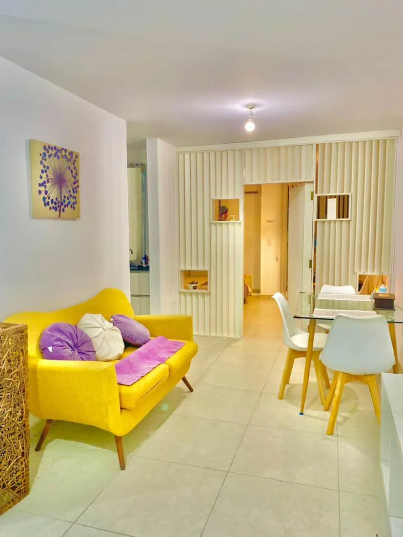 Departamento amoblado de 1 dormitorio a cuadras del centro – 2 personas
