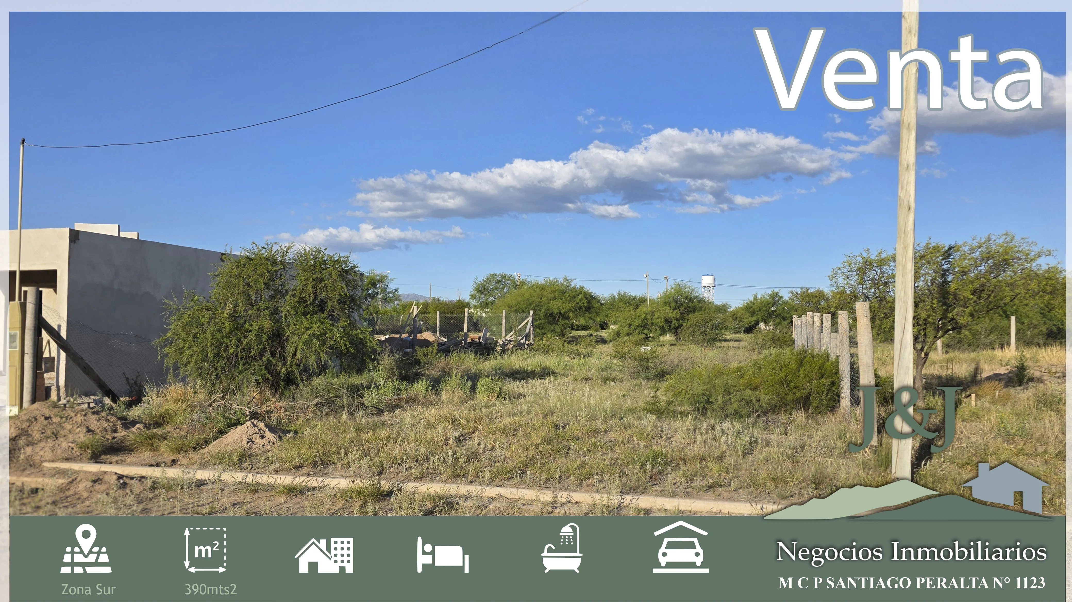 Oportunidad terreno en Las Lajas