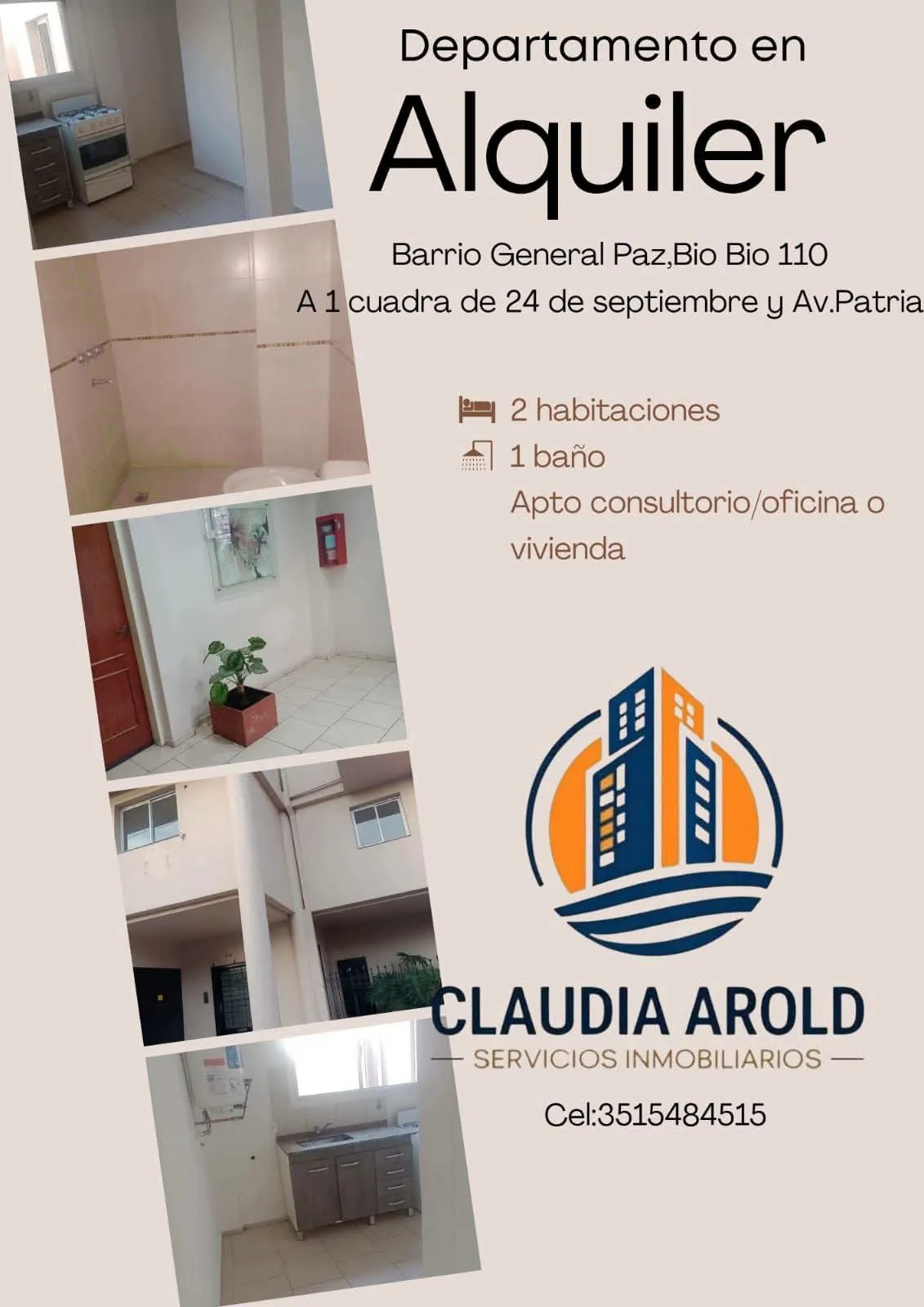 DEPARTAMENTO EN ALQUILER