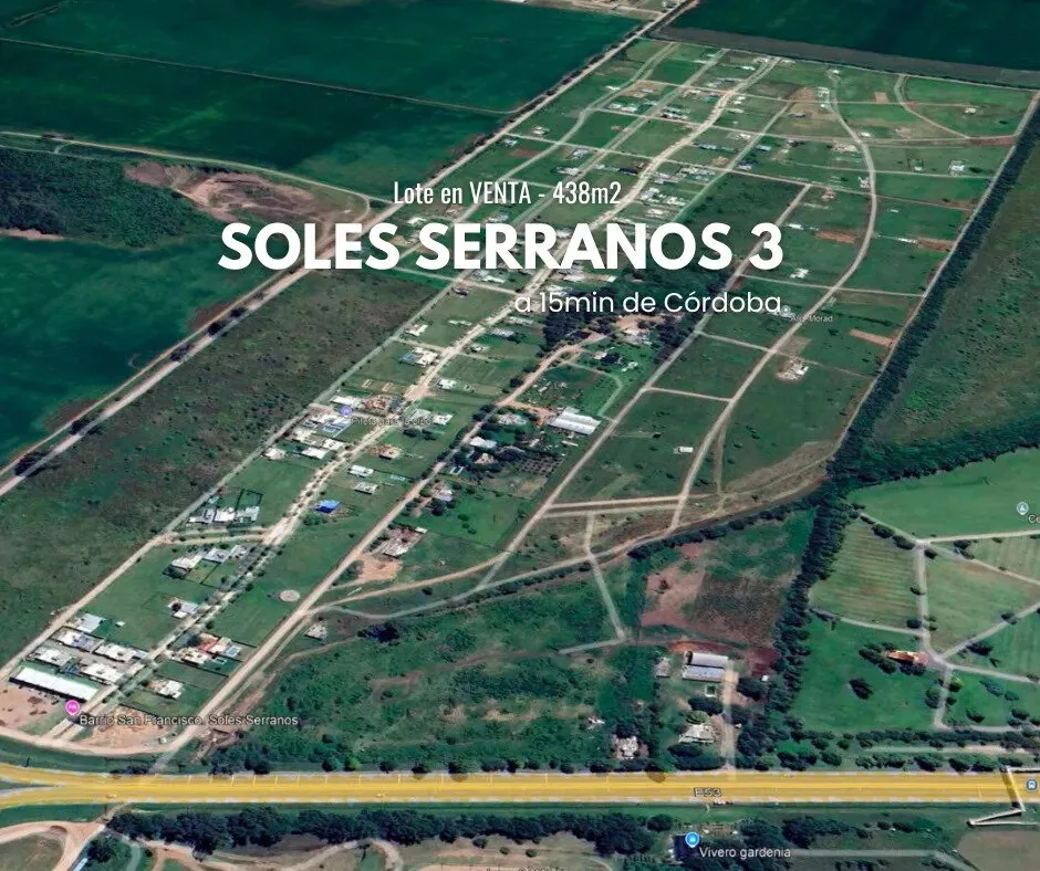 Lote 438m2 En Soles Serranos 3