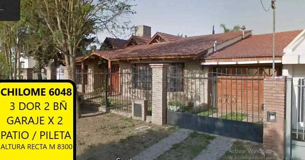 ALQUILER CASA 3 DORMITORIOS ARGUELLO A METROS DE RECTA MARTINOLLI