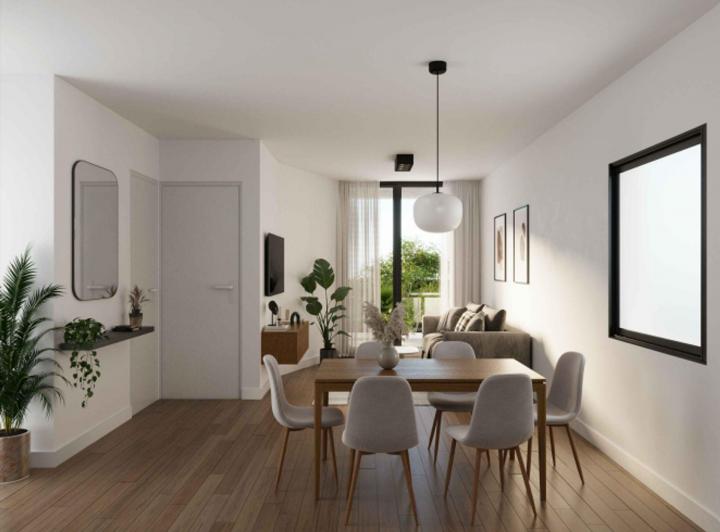 Departamento · 38m² · 2 Ambientes · 1 Cochera