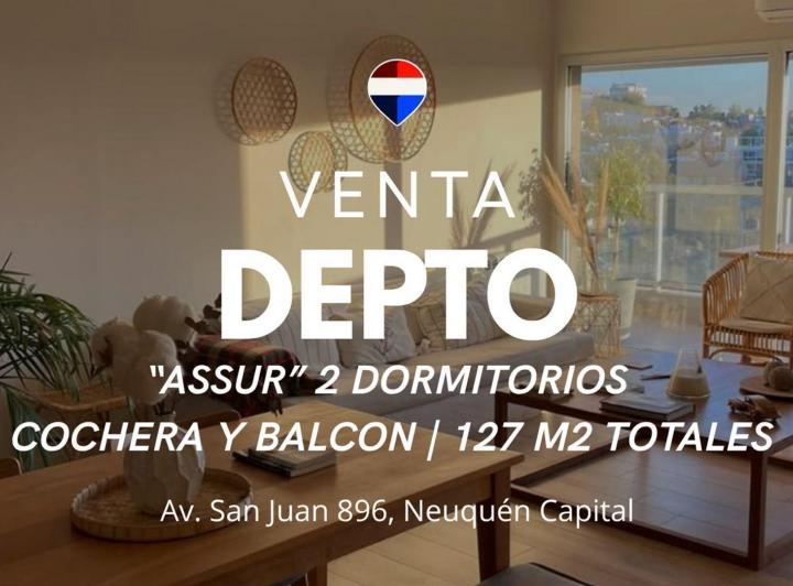 Departamento · 116m² · 3 Ambientes · 1 Cochera
