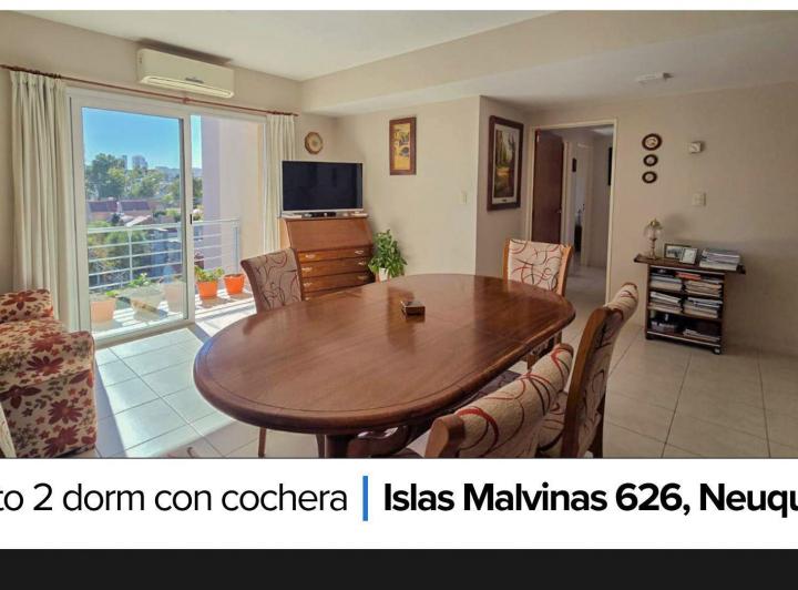 Departamento · 64m² · 3 Ambientes · 1 Cochera