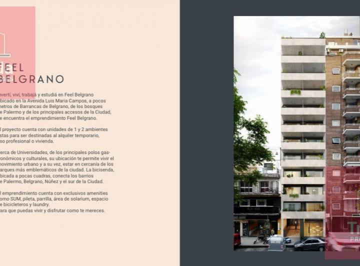 Departamento · 46m² · 2 Ambientes